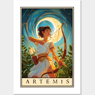 Artemis: Goddess of the Moon Posters and Art